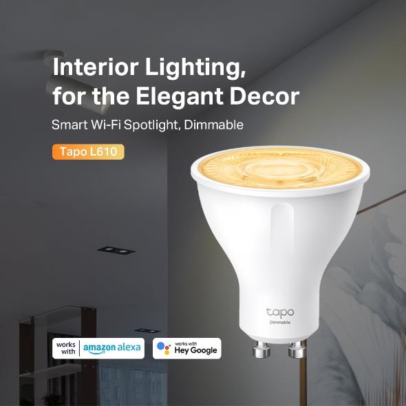Smart Light Bulb TP-LINK Power consumption 2.9 Watts Luminous flux 350 Lumen 2700 K Beam angle 40 degrees TAPOL610 - Image 2