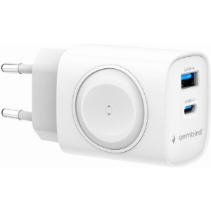 CHARGER USB 2IN1 20W 2PORT/TA-UC-PDQCW20-01-W GEMBIRD