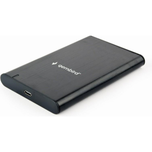 HDD CASE EXT. USB-C 2.5"/BLACK EE2-U3S-6 GEMBIRD