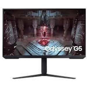 LCD Monitor SAMSUNG Odyssey G5 G51C 32" Gaming 2560x1440 16:9 165Hz 1 ms Swivel Pivot Height adjustable Tilt Colour Black LS32CG510EUXEN