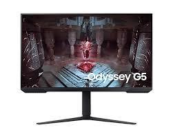 LCD Monitor SAMSUNG Odyssey G5 G51C 32" Gaming 2560x1440 16:9 165Hz 1 ms Swivel Pivot Height adjustable Tilt Colour Black LS32CG510EUXEN