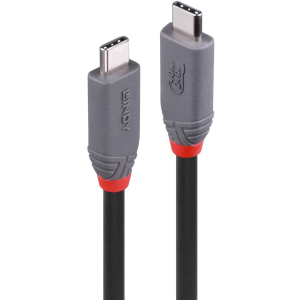 CABLE USB4 240W TYPE C 1.5M/40GBPS ANTHRA LINE 36957 LINDY