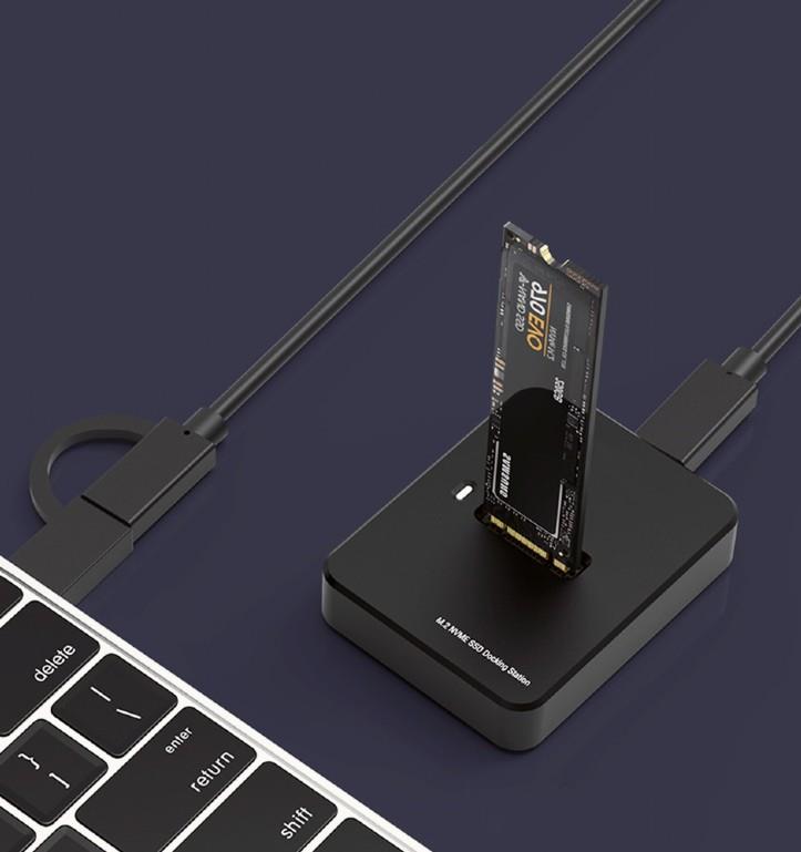 SSD ACC DOCK STATION USB-C M.2/DD-U3M2 GEMBIRD - Image 3
