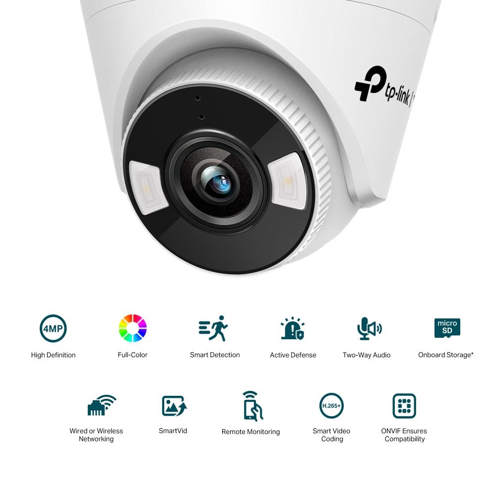 NET CAMERA TURRET H.264 4MP/VIGI C440-W(4MM) TP-LINK - Image 2