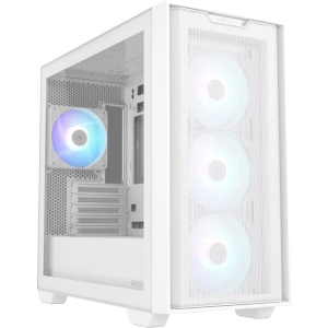 Case ASUS A21 PLUS MidiTower Case product features Transparent panel Not included MicroATX MiniITX Colour White A21PLUSTGARGBWHITE
