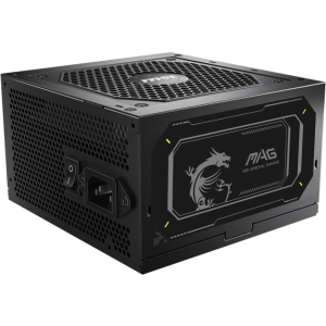 Power Supply MSI MAG A850GL PCIE5 II 850 Watts Efficiency 80 PLUS GOLD PFC Active MAGA850GLPCIE5II
