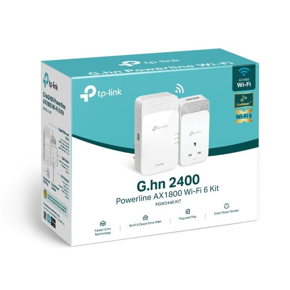 NET POWERLINE ADAPTER 1800MBPS/PGW2440 KIT TP-LINK - Image 2