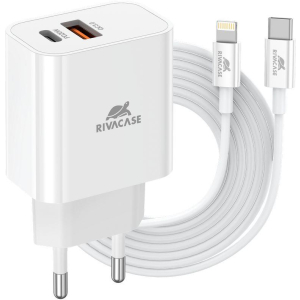 MOBILE CHARGER WALL/WHITE PS4102 WD5 RIVACASE
