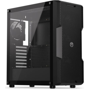 Case ENDORFY Regnum 400 Air MidiTower Case product features Transparent panel Not included ATX MicroATX MiniITX Colour Black EY2A008