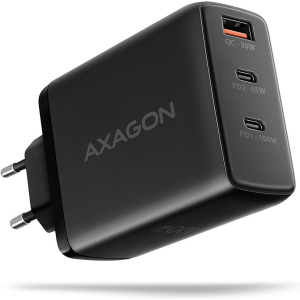 MOBILE CHARGER WALL USB 100W/GAN 3PORT ACU-DPQ100 AXAGON