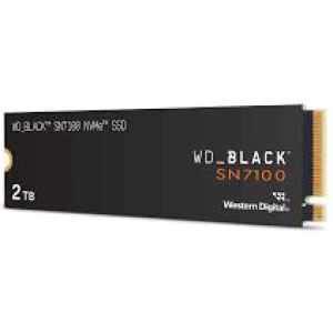 SSD WESTERN DIGITAL Black SN7100 2TB M.2 PCIe Gen4 NVMe 3D TLC Write speed 6900 MBytes/sec Read speed 7250 MBytes/sec WDS200T4X0E