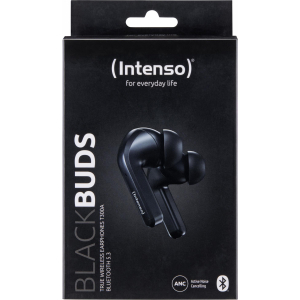 HEADSET BUDS T300A/BLACK 3720300 INTENSO