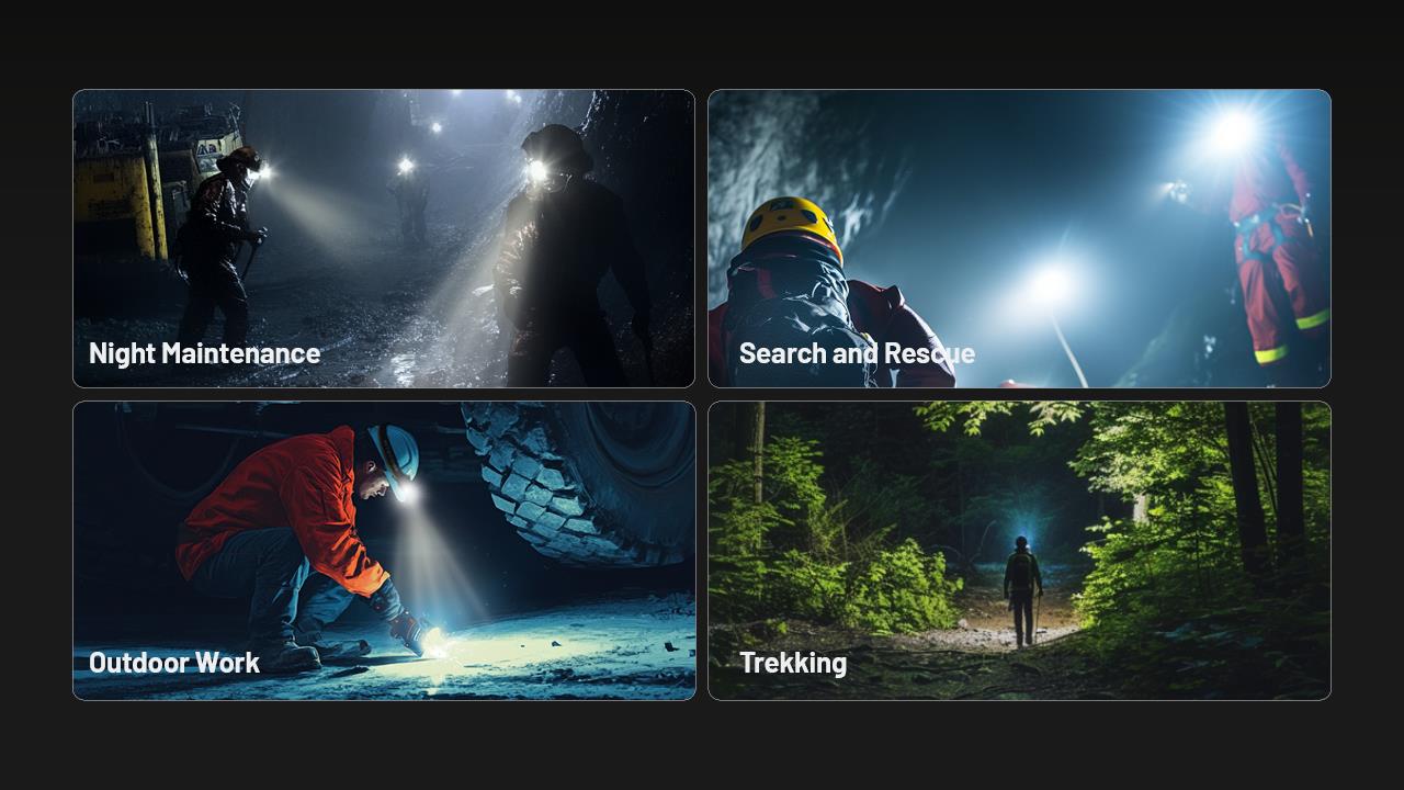 HEADLAMP H SERIES 1600 LUMENS/HC70 UHE NITECORE - Image 10