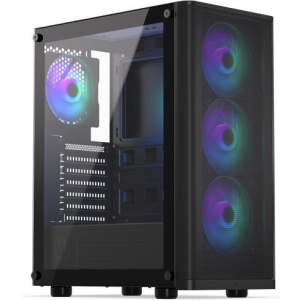 Case ENDORFY Ventum 200 ARGB MidiTower Case product features Transparent panel Not included ATX MicroATX MiniITX Colour Black EY2A014