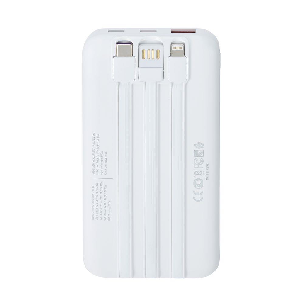 POWER BANK USB 10000MAH/VA2211 WHITE RIVACASE - Image 4