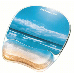 MOUSE PAD PHOTO GEL/SANDY BEACH 9179301 FELLOWES