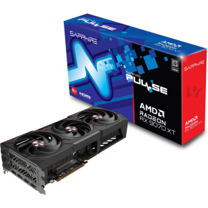Graphics Card SAPPHIRE AMD Radeon RX 9070 XT 16 GB GDDR6 256 bit PCIE 5.0 16x Triple slot Fansink 2xHDMI 2xDisplayPort 11348-03-20G