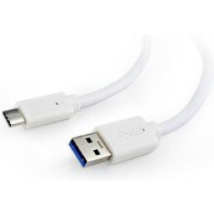 CABLE USB-C TO USB3 1M WHITE/CCP-USB3-AMCM-1M-W GEMBIRD