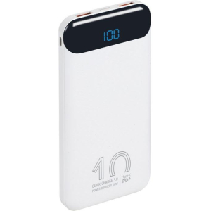 POWER BANK USB 10000MAH/VA2540 WHITE RIVACASE