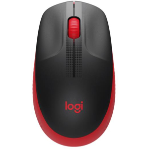 MOUSE USB OPTICAL WRL M190/RED 910-005908 LOGITECH