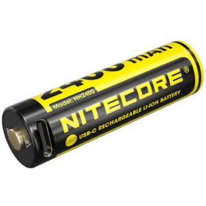 BATTERY RECH. LI-ION AA 1.5V/4PACK NH2400 NITECORE
