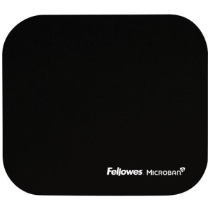 MOUSE PAD MICROBAN/BLACK 5933907 FELLOWES