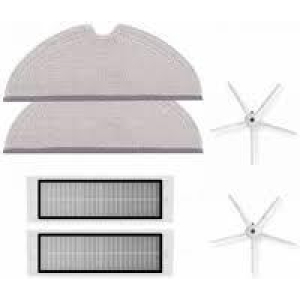 Vacuum Cleaner Accessory ROBOROCK Accessories Kit White For S6 White/S5 White Max/S6 White Pure/E5 White 8.02.0074