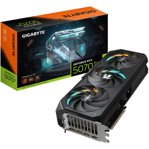 Graphics Card GIGABYTE NVIDIA GeForce RTX 5070 Ti 16 GB GDDR7 256 bit PCIE 5.0 16x 1xHDMI 3xDisplayPort N507TGAMINGOC-16GD1.0
