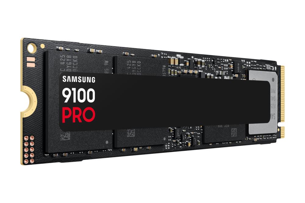 SSD SAMSUNG 9100 PRO 1TB M.2 PCIe Gen5 NVMe TLC Write speed 13300 MBytes/sec Read speed 14700 MBytes/sec 2.38mm TBW 600 TB MZ-VAP1T0BW - Image 3