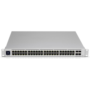 Switch UBIQUITI USW-PRO-48-POE Type L3 Rack 48x10Base-T / 100Base-TX / 1000Base-T 4xSFP PoE+ ports 48 600 Watts USW-PRO-48-POE