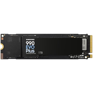 SSD SAMSUNG 990 EVO Plus 1TB M.2 PCIe Gen5 NVMe TLC Write speed 6300 MBytes/sec Read speed 7150 MBytes/sec 2.38mm TBW 1200 TB MZ-V9S1T0BW