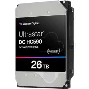 HDD WESTERN DIGITAL ULTRASTAR Ultrastar DC HC590 WUH722626ALE6L4 0F65672 26TB SATA 3.0 512 MB 7200 rpm 3,5" 0F65672