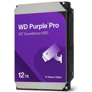 HDD WESTERN DIGITAL Purple Pro 12TB 512 MB 7200 rpm 3,5" WD122PURP
