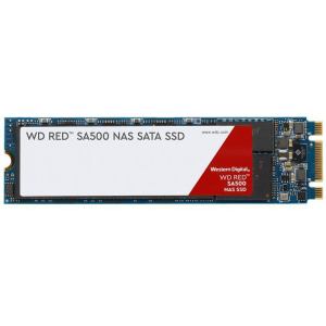 SSD WESTERN DIGITAL Red SA500 2TB M.2 SATA 3.0 Write speed 530 MBytes/sec Read speed 560 MBytes/sec 2.38mm TBW 1300 TB MTBF 2000000 hours WDS200T1R0B