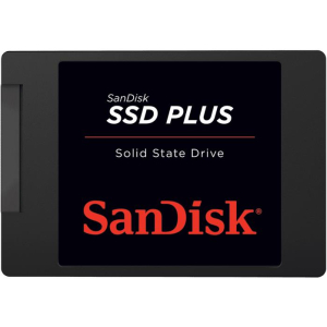 SSD SANDISK BY WESTERN DIGITAL SSD PLUS 2TB SATA 3.0 Write speed 450 MBytes/sec Read speed 545 MBytes/sec 2,5" SDSSDA-2T00-G26