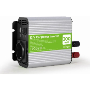 POWER INVERTER CAR 12V 300W/EG-PWC300-01 GEMBIRD