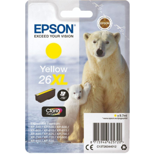 INK CARTRIDGE YELLOW 26XL/C13T26344020 EPSON