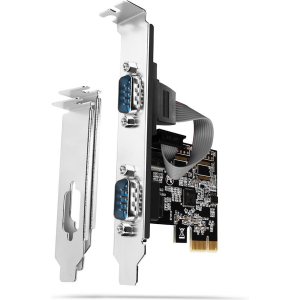 NET CARD PCIE 2PORT 250KBPS/SP&LP PCEA-S2N AXAGON