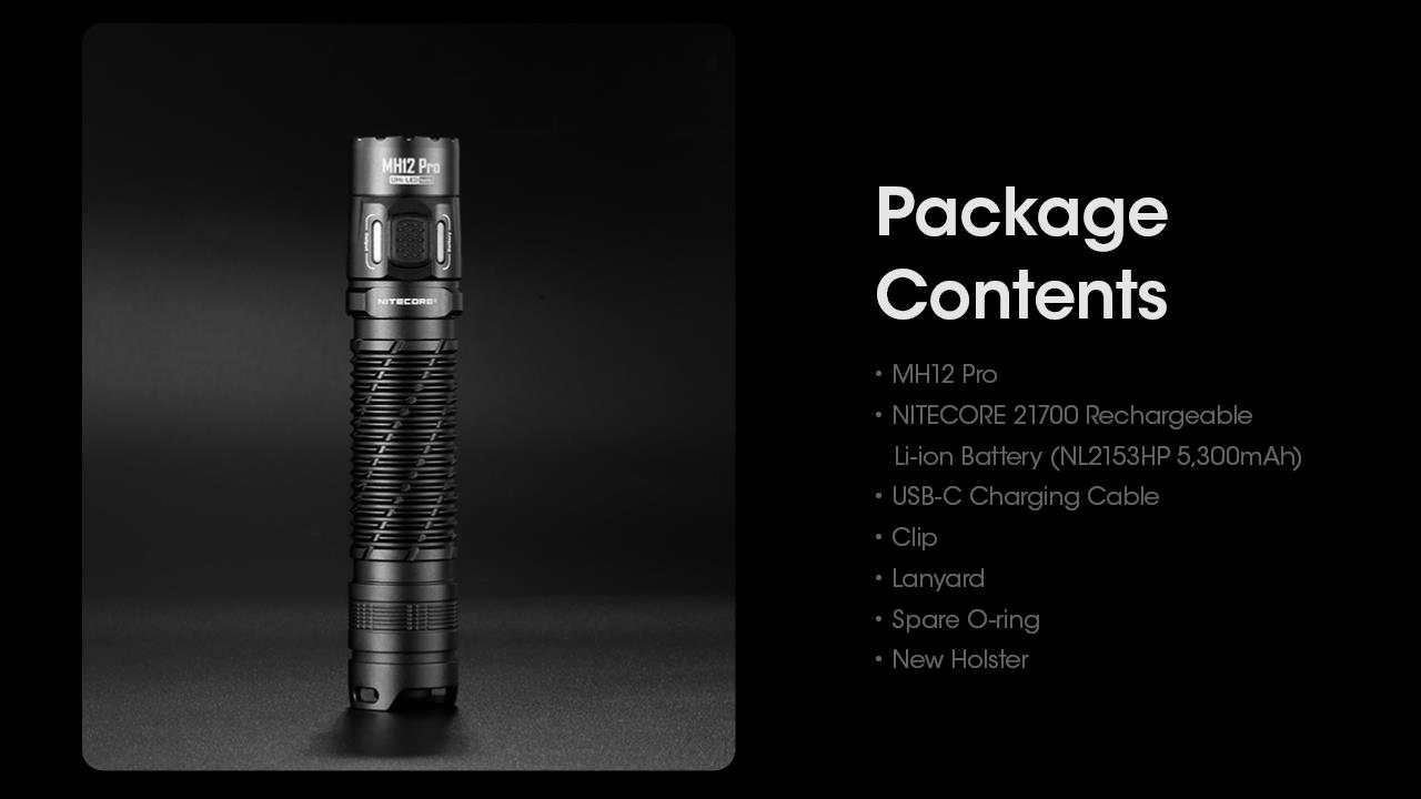 FLASHLIGHT MH SERIES/3300 LUMENS MH12 PRO NITECORE - Image 8