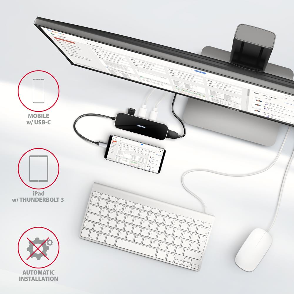 I/O HUB USB-C 6IN1/0.2M HMC-6H4A AXAGON - Image 5