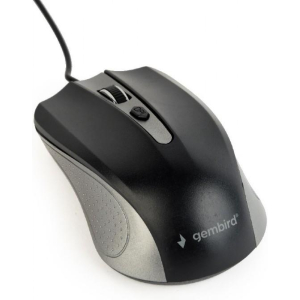 MOUSE USB OPTICAL GREY/BLACK/MUS-4B-01-GB GEMBIRD