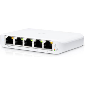 Switch UBIQUITI USW-Flex-Mini 5x10Base-T / 100Base-TX / 1000Base-T 1xRJ45 1 PoE ports 1 USW-FLEX-MINI