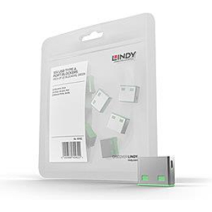 USB PORT BLOCKER 10PACK/GREEN 40461 LINDY