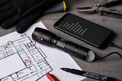 FLASHLIGHT 250LM W/POWERBANK/MR735 MEDIARANGE - Image 4