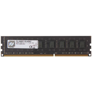 MEMORY DIMM 4GB PC12800 DDR3/F3-1600C11S-4GNT G.SKILL