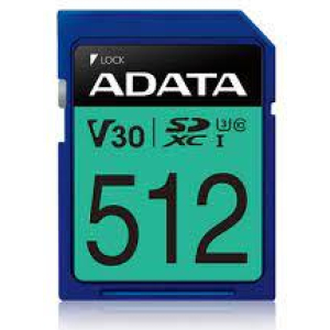MEMORY SDXC 512GB V30/ASDX512GUI3V30S-R ADATA