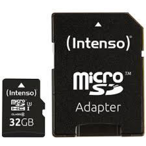 MEMORY MICRO SDHC 32GB C10/W/ADAPTER 3433480 INTENSO