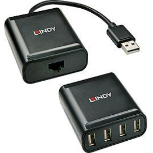 I/O EXTENDER USB2 60M CAT.6/42679 LINDY