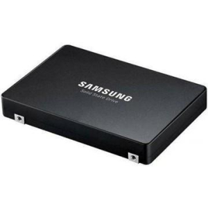 SSD SAMSUNG SSD series PM1743 7.68TB PCIe Gen5 NVMe NAND flash technology TLC Write speed 6000 MBytes/sec Read speed 7500 MBytes/sec Form Factor 2,5" MTBF 25000000 hours MZWLO7T6HBLA-00A07