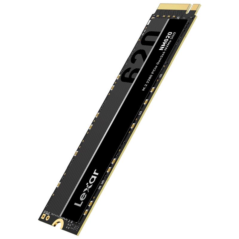 SSD LEXAR NM620 1TB M.2 PCIE NVMe Write speed 3000 MBytes/sec Read speed 3300 MBytes/sec MTBF 1500000 hours LNM620X001T-RNNNG - Image 4